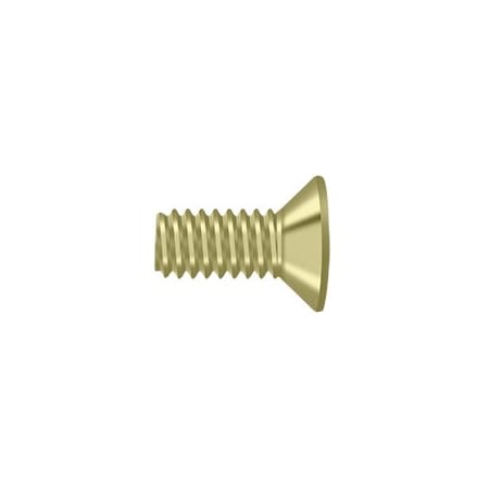 Deltana 1/2 in, Phillips Drive, Flat Head Wood Screw, Unlacquered Brass Brass SCMB1205U3-UNL